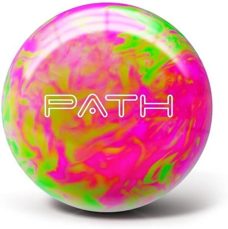 Pyramid Path Bowling Ball (Hot Pink/Lime Green, 8LB)