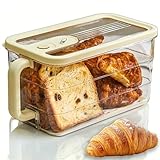 Photo Gallery sbuxhrkid contenitore per pane da cucina, contenitore per biscotti con quadrante con data, coperchio e manico staccabile, contenitore per frutta e verdura, contenitore trasparente per pane fatto in Photo Gallery sbuxhrkid contenitore per pane da cucina, contenitore per biscotti con quadrante con data, coperchio e manico staccabile, contenitore per frutta e verdura, contenitore trasparente per pane fatto in