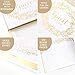 bloom daily planners Wedding Guest Book - Elegant Hardcover Polaroid Guestbook for Receptions, Baby Showers, & Special Events - (7