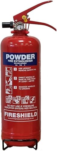 FireShield 2kg Powder Fire Extinguisher