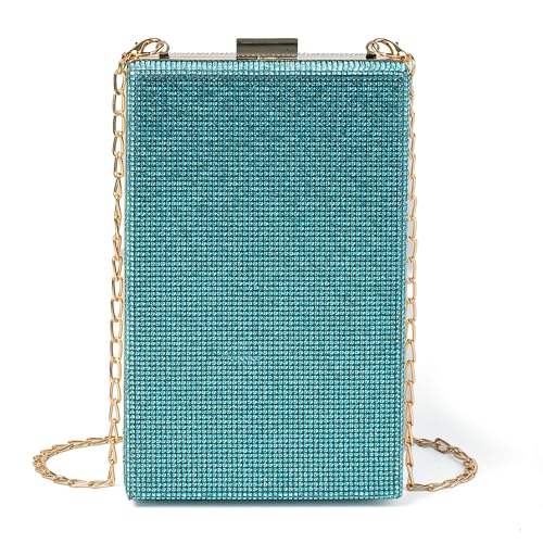 Image of Women Retro Crossbody Bag Rhinestone Fun Unique Evening Clutch Purses for Women