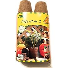 Jiffy-Pots Organic Seed Starting 2" Biodegradable Peat Pots, 26 Pack