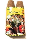 Jiffy 100055665 033349412142 Ferry Morse 5214 26-Count 2-1/4-Inch Pots, Brown
