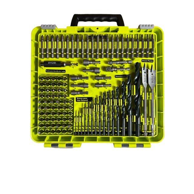 RYOBI Drilling and Driving Kit (106-Piece) Set with Case