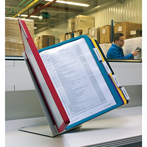 Durable Tisch-Sichttafelsystem (Vario Table 20, mit 20 Sichttafeln) mehrfarbig, 569900
