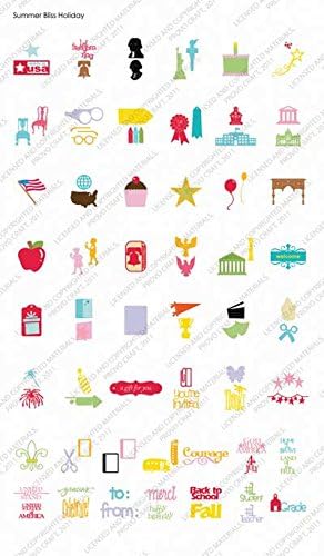 Cricut Cartridge Summer Bliss