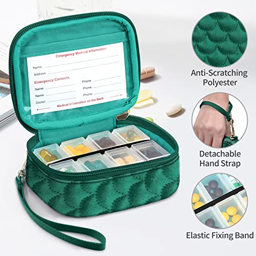 FINPAC Portapillole Settimanale 7 Giorni, 8