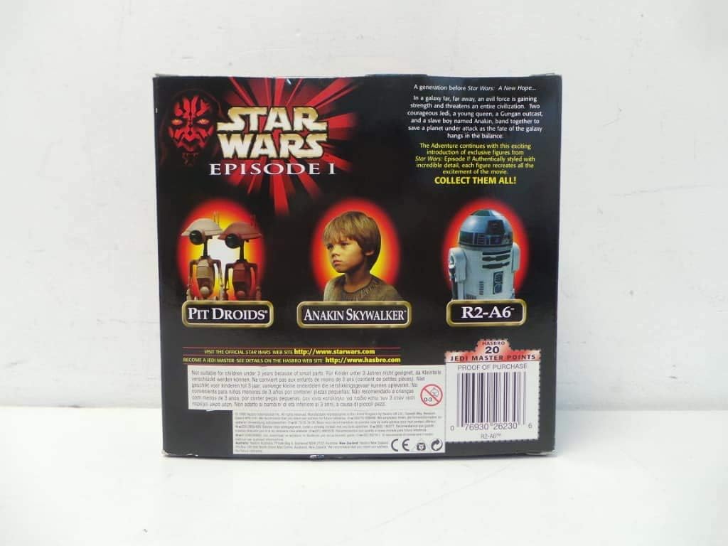 Hasbro Star Wars Episode 1 R2-A6 with Metalized Dome