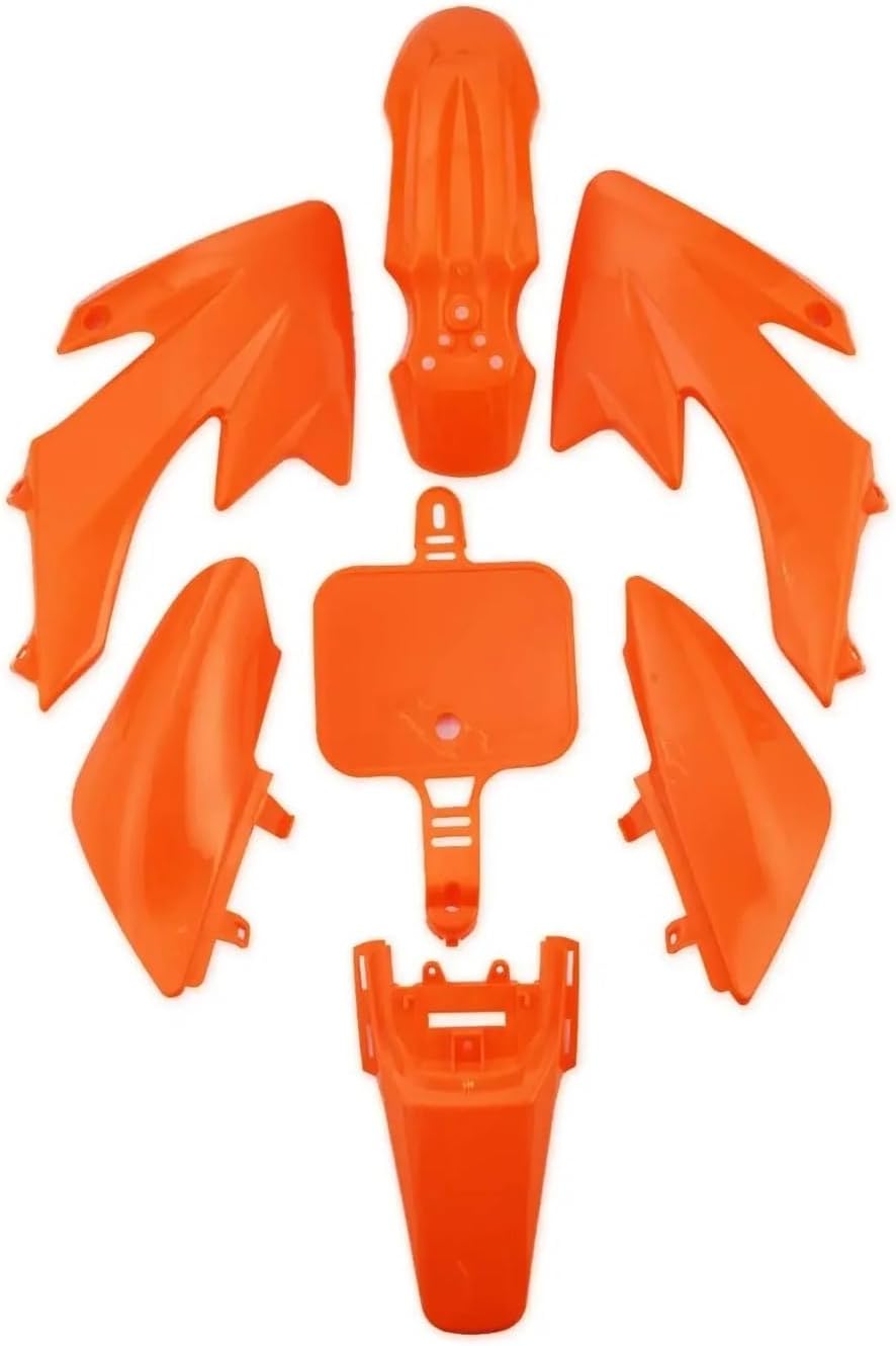 Motorcycle Winglet for XR50 CRF500 50/70/90/110/125CC Moto Plastic Fairing Kit Set Plastic Body Kit Fairing Moto Motorcycle Side fairings