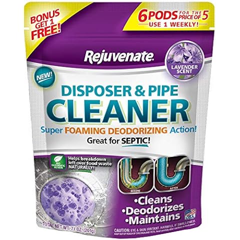 Rejuvenate Garbage Disposal and Drain Pipe Cleaner Cover