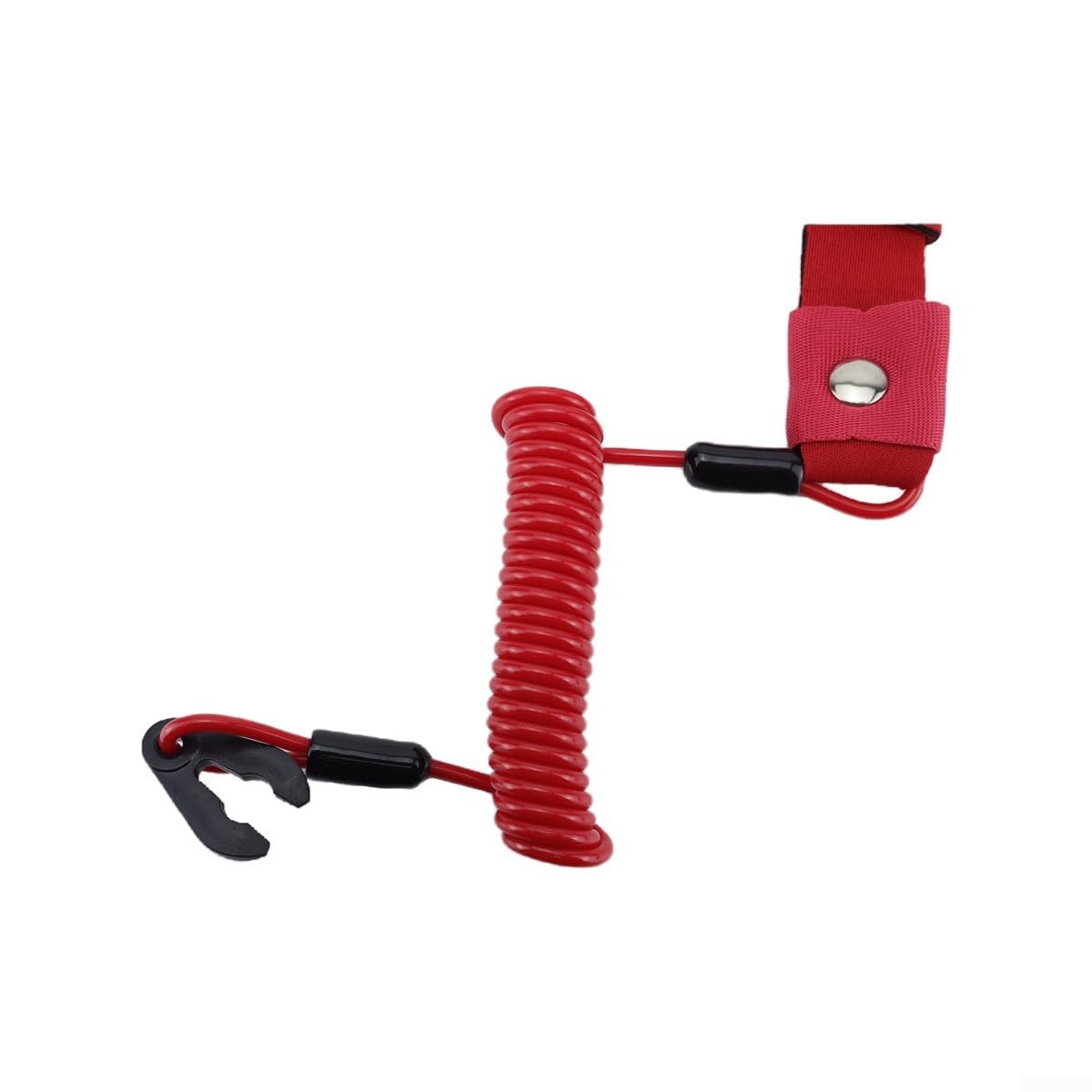 Sangle de poignet de sécurité compatible avec Yamaha avec interrupteur Flameout pour les amateurs de bateau