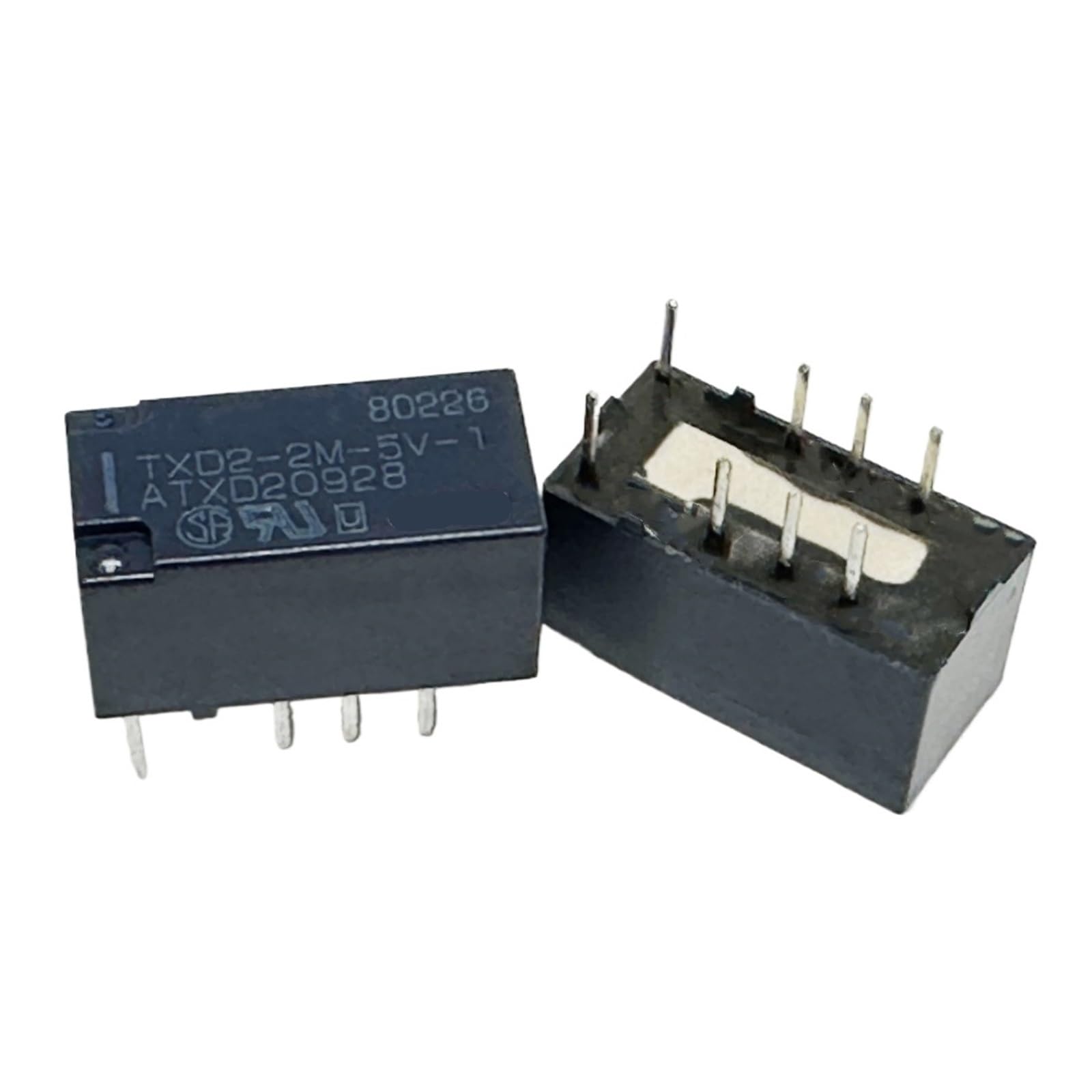 SMGLRUEAT 1pc TXD2-2M-5V-1 Relay 8pins