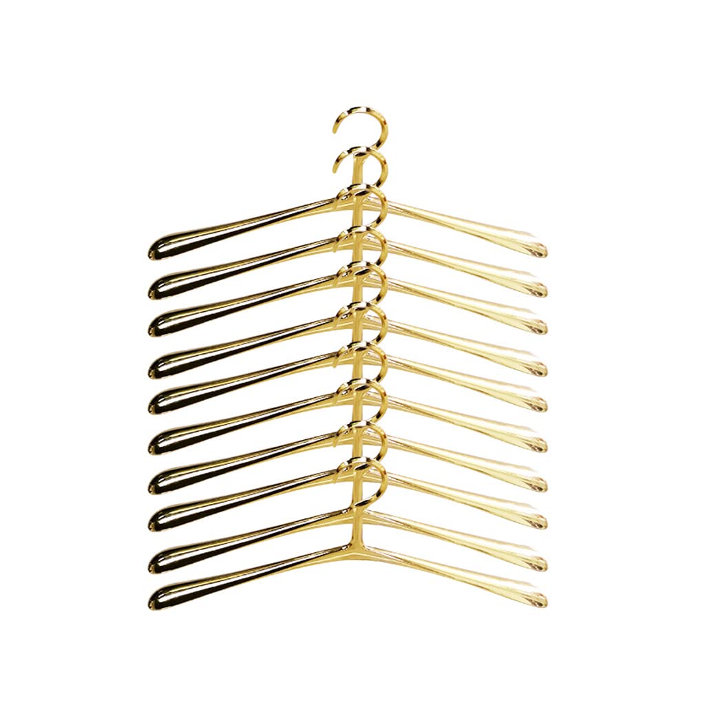 TXGJWRA Space Saving 10 Pack Hangers for Clothes Hanger Durable Clothes Hanger Aluminum Alloy Coat Hangers Space Saving Suit Hangers Hangers Coat,