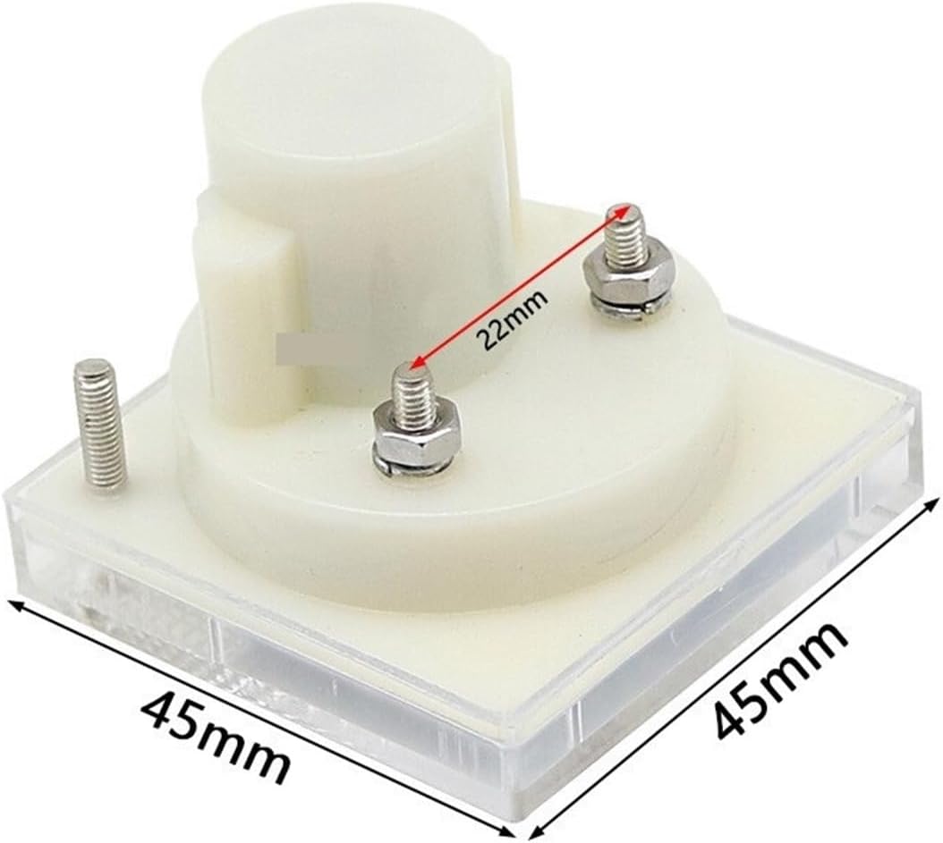 YANHAO 91C4-UA DC Microammeter 50UA 100UA 200UA 300UA 500UA Analog Mechanics Plate Table Pointer Type Ammeter 45 * 45mm 1Pcs (Color : 100UA)