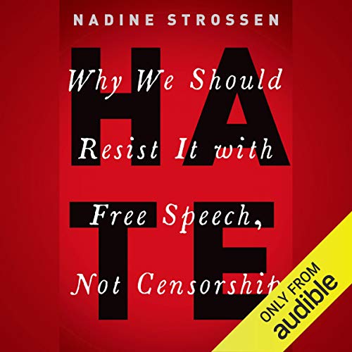 Amazon.co.jp HATE Why We Should Resist It with Free Speech, Not