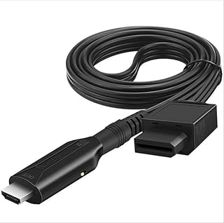 HDMIビデオゲームコンバータ 変換ケーブル 720p/1080p HDTVアダプター (N64/GC/SFC用 #600095)