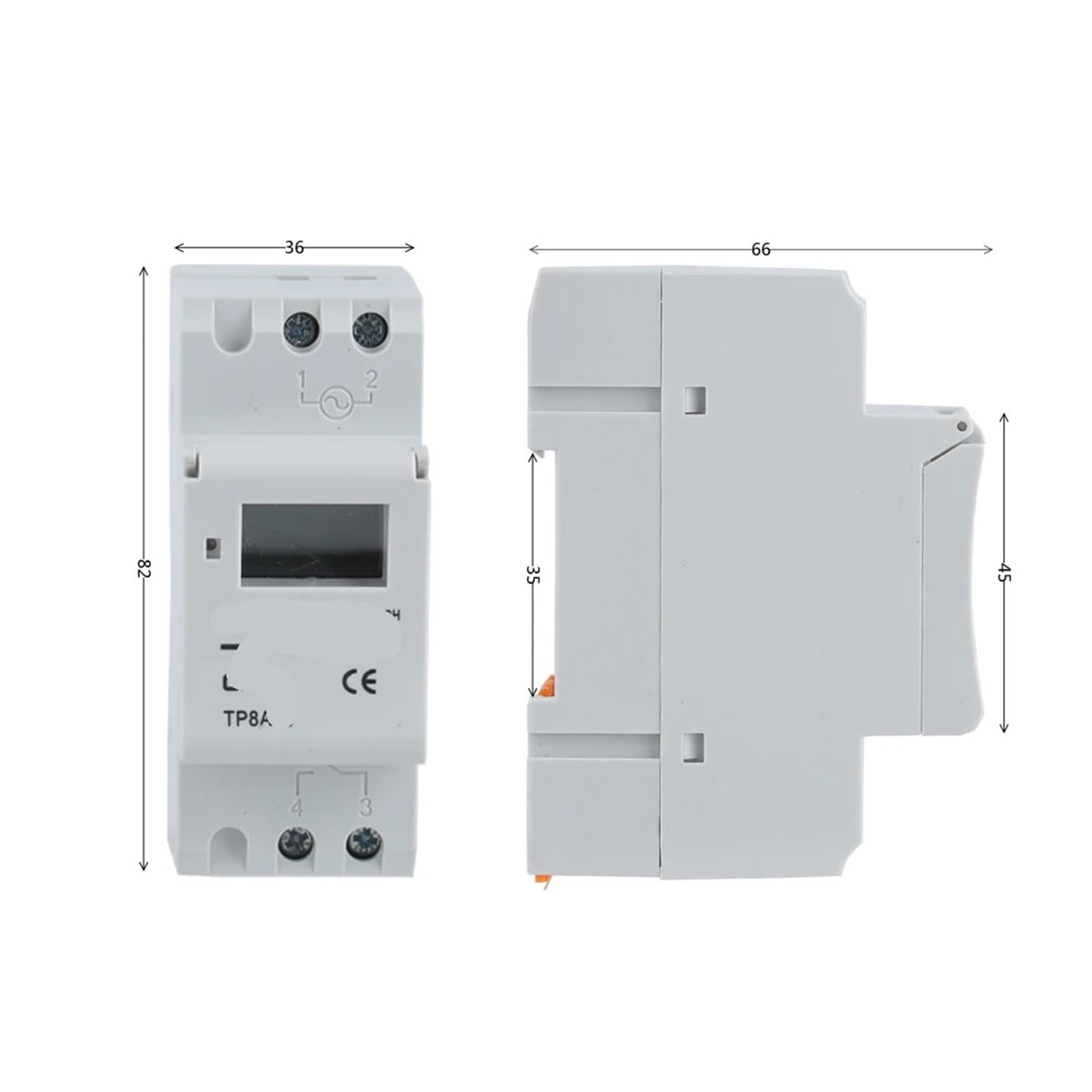 Relè temporizzatore TP8A16 AC 220V 16A 30A