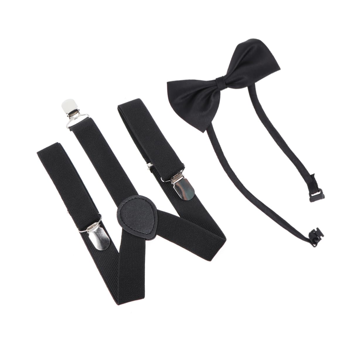 PACKOVE 2pcs Academy Style Party Accessory Set Kids Elastic Band Set Baby Boy Suspenders Bowtie Outfit and Band for Kids