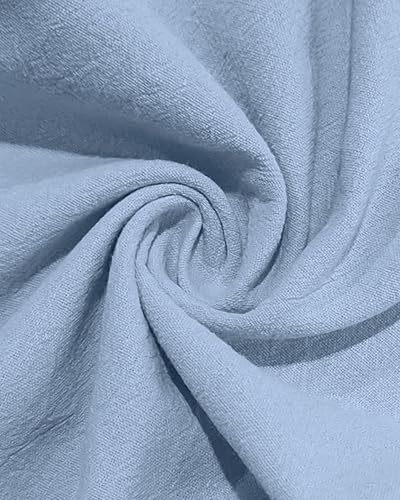 Men's Linen Casual Pants Beach Vacation Elastic Waist Drawstring Pants Loose Summer Lightweight Yoga Trousers2