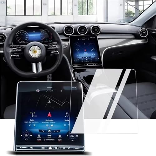 Pantalla táctil de vidrio templado 11.9 pulgadas Mercedes-Benz Clase C W206 C250 C300 e instrumentos
