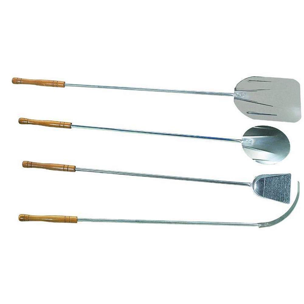 Pale Da Forno Acciaio Inox Art.1000 Set 4 Pezzi - 4