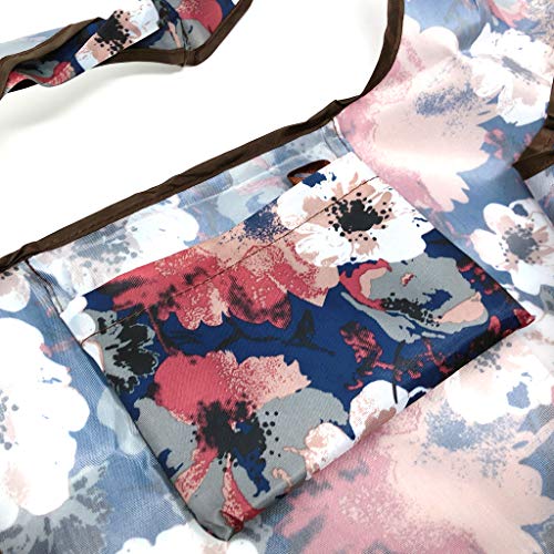 Image of allydrew Large Foldable Tote Nylon Reusable Grocery Bag