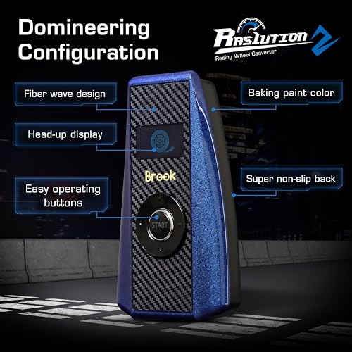 image for Brook Ras1ution 2- Racing Wheel Converter for PS3/ PS4/PS5/Switch Orig