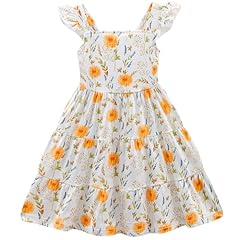 C Yellow Floral / White