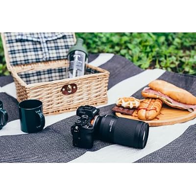 Tamron 70-300mm F/4.5-6.3 Di III RXD Lens Compatible with E Mount (Full Frame) Bundle with Tiffen Filter Set + Lens Cap Keeper + Deluxe Cleaning Kit + Cleaning Cloth (5 Items)