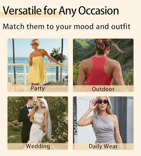 Image of Strapless Bras for Women with Support - Womens Underwire Push Up Plunge Full Coverage Tshirt Bra with Extender