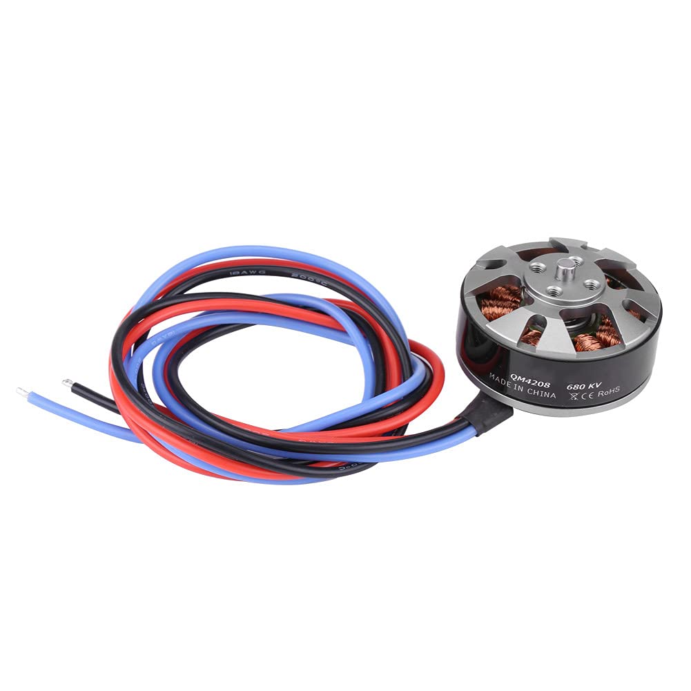 1pc QM4208 380/680KV Parte motore brushless da corsa per quadricottero 3508 550 650 680 FPV (CW680KV)