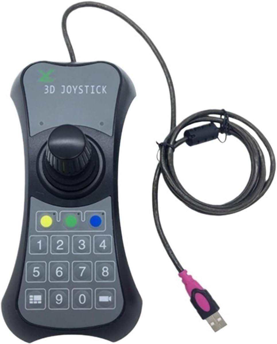 SMC72-USB Communication Imager Control Box, Handheld Control Box Controller Three-axis Joystick Hall Joystick