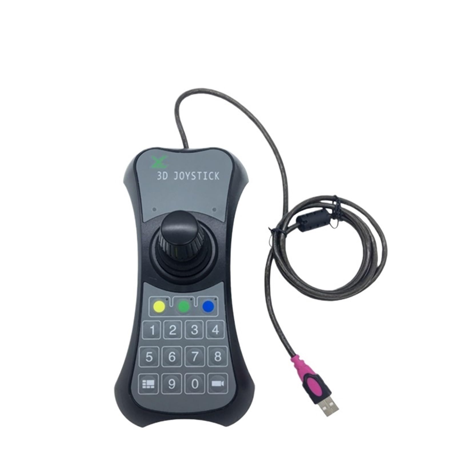 Mthckxjbsuz Usb Hid Joystick Controller, Smc72-Usb Communication Imager Control Box, Handheld Controller Three-Axis Joystick Hall