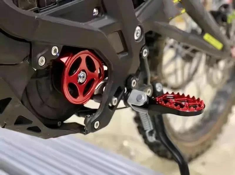 Cartermotorbeschermer Motocross Modified Parts Motorbeschermingshoes Anti-krasbeschermingshoes Voor SurRon Voor Light Bee S X Motorbehuizing motorfietsen(PAARS