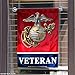US Marines Veteran Garden Flag