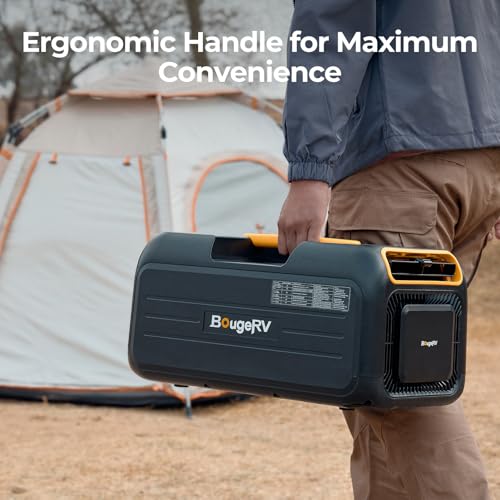 BougeRV Tent Air Conditioner, 3500BTU Portable Camping, Low Power Consumption, Portable AC for Outdoor Tent Camping, RVs or Small Rooms