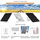 6W Solarpanel für Ring Kamera,für Ring Solarmodule,für Ring Kamera Solarpanel Kompatibel für Ring Spotlight Cam Akku&Stick Up Cam Akku mit Barrel Plug 3m Ladekabel IP65 5V Solar Ladegerät(2 Pack)