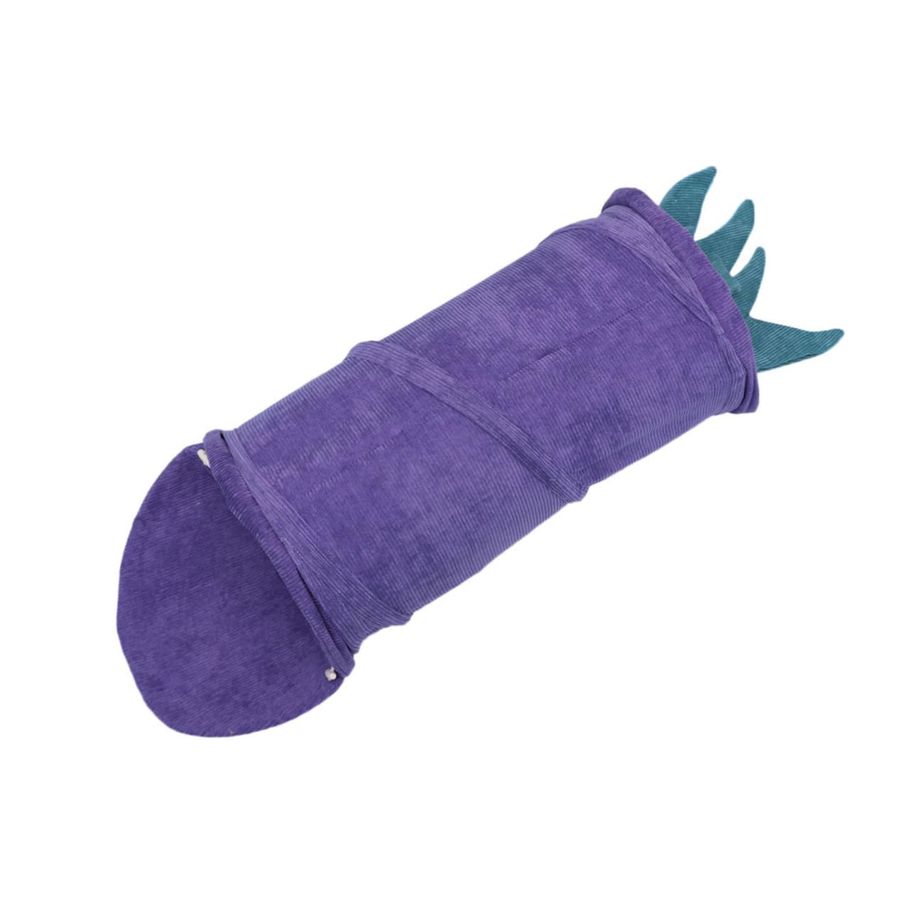 SUPVOX Túnel Plegable para Gatos Tienda De Campaña De Felpa Diseño De Verduras Juguetes para Mascotas para Gatos Inquietos