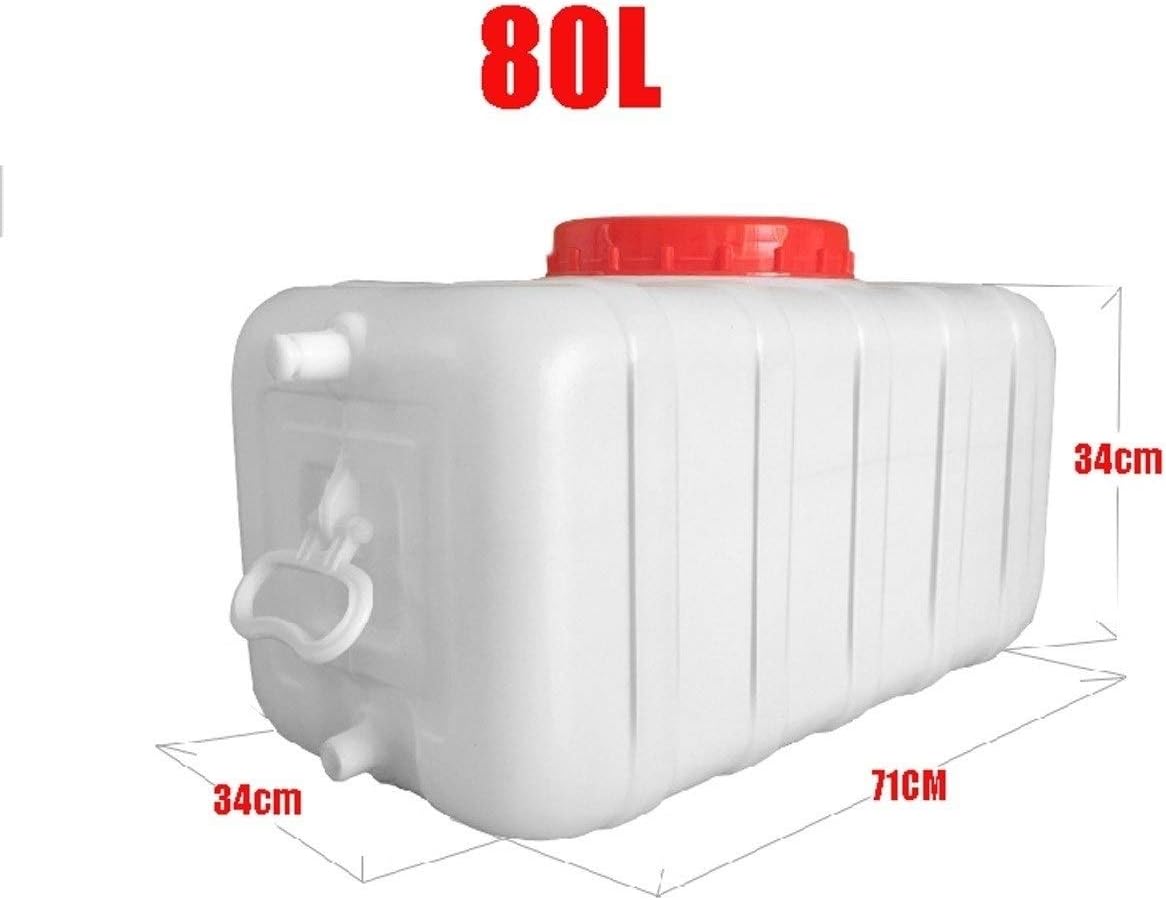 plastic water tank with lid 80L High capacity Water Storage Water Container with Tap for Sport Camping Hiking Picnic BBQ Camping Hiking Outdoor Water Carrier Drinking Water Container Car Water Tank : Automotive