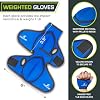 ProsourceFit Weighted Gloves, Pair of Heavy Duty 2 lb. Neoprene for Sculpting and Aerobics