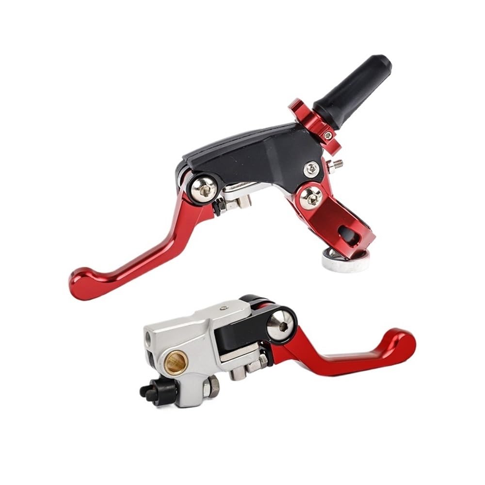 XPGHYIU Brake Clutch Levers Motorcycle 360° CNC Labor-Saving Anti-Slip Folding Handlebars Brake Clutch Levers for CR125R CRF250 CR500R CRF250R