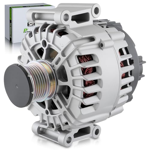 partszen 0009067902 Alternator Fit for Mercedes-Benz C250 1.8L 2012-2015 2013 2014 1.8L 150A 12V CW 6-Groove Clutch Pulley