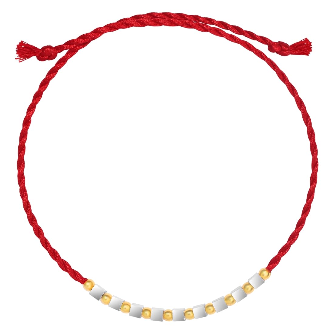 ZAVYA 925 Sterling Silver Beads Coloured Beads Dual-Colour Plating Silver Rakhi | Rakhi for Brother-Happy Rakshabandhan | With Certificate of Authenticity and 925 Hallmark (B0D79D2JKD) Amazon Price History, Amazon Price Tracker