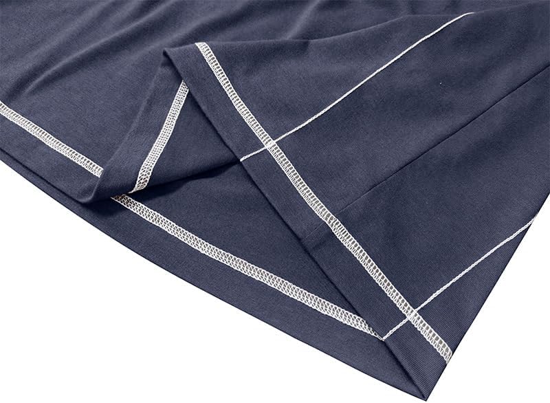 Mens Henley Shirts Short Sleeve Casual Basic Cotton Tee Summer Fashion Button T Shirts - Image 4