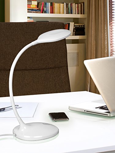 Schuller - Sobremesas Estudio LED - Colección Scoop Blanco Cover