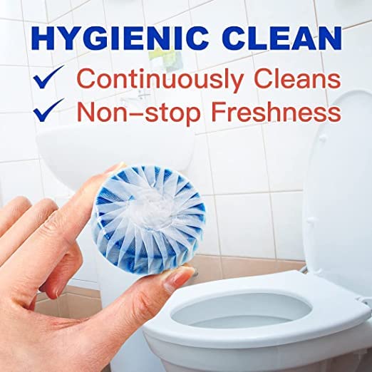 Buy OCEAL Toilet Bowl Deodorizer Cleaner Powerful Automatic Flush For Bathroom Cleaning Ball