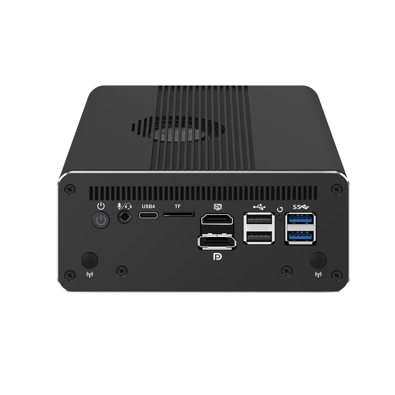 Micro Firewall Appliance, Mini PC, PFSense, Mikrotik, OPNsense, VPN, Router PC, Ultra 5 Processor 125H, RJ69, 8 x 2.5GbE I226-V, Type-C USB4, TF, DP, HDMI, 0 RAM, 0 Storage, Barebone No System