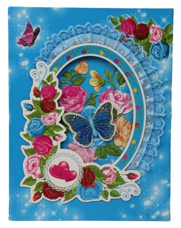Perpetual Bliss 1 Pcs Embossed Printed Secret Lock Diary Notebook Lockable Book for Girls Kids