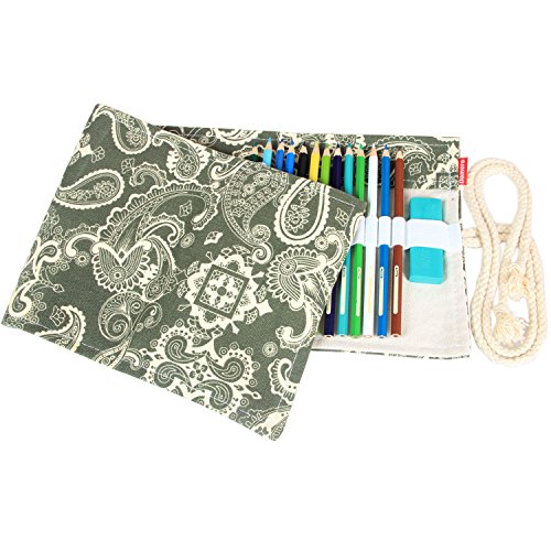 Damero, fodero di tela per matite, astuccio