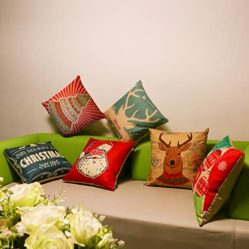 Unomor, set di 6 federe per divano letto, a tema